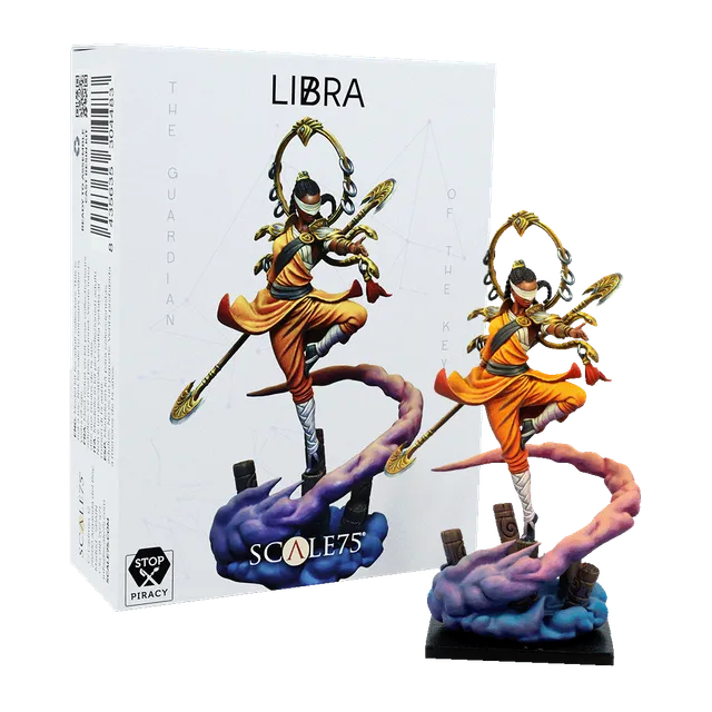 scale75-pound-zodiac-mystic-signs-figurine-r-sine-balance-non-peinte image 1