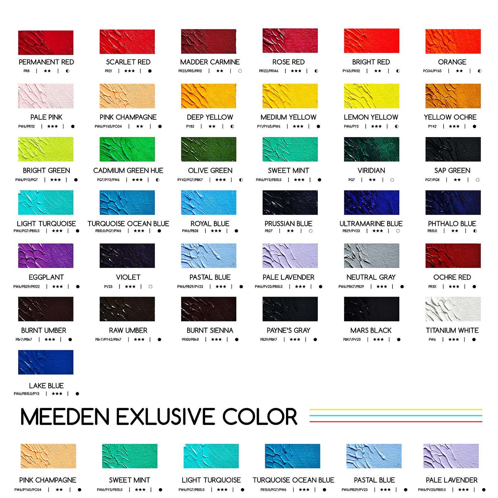 meeden-oil-paint-peinture-l-huile-tube-60-ml-blanc-titane image 4