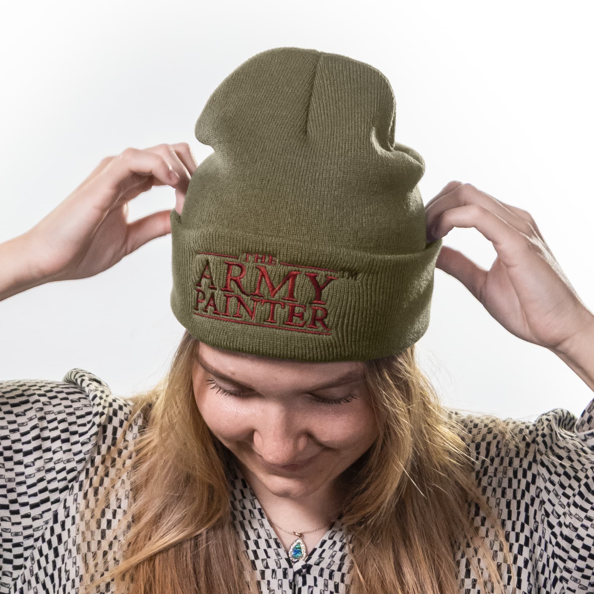 the-army-painter-merchandise-bonnet-olive-acrylique image 3