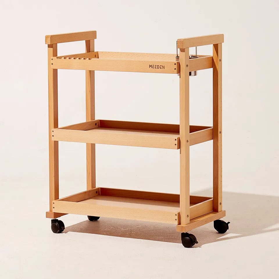 meeden-art-carts-desserte-atelier-3-niveaux-w13-naturel image 1