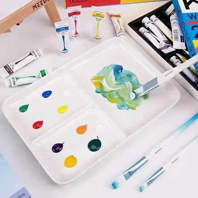 meeden-palettes-palette-c-ramique-3-godets-25x18-cm-blanc image 6