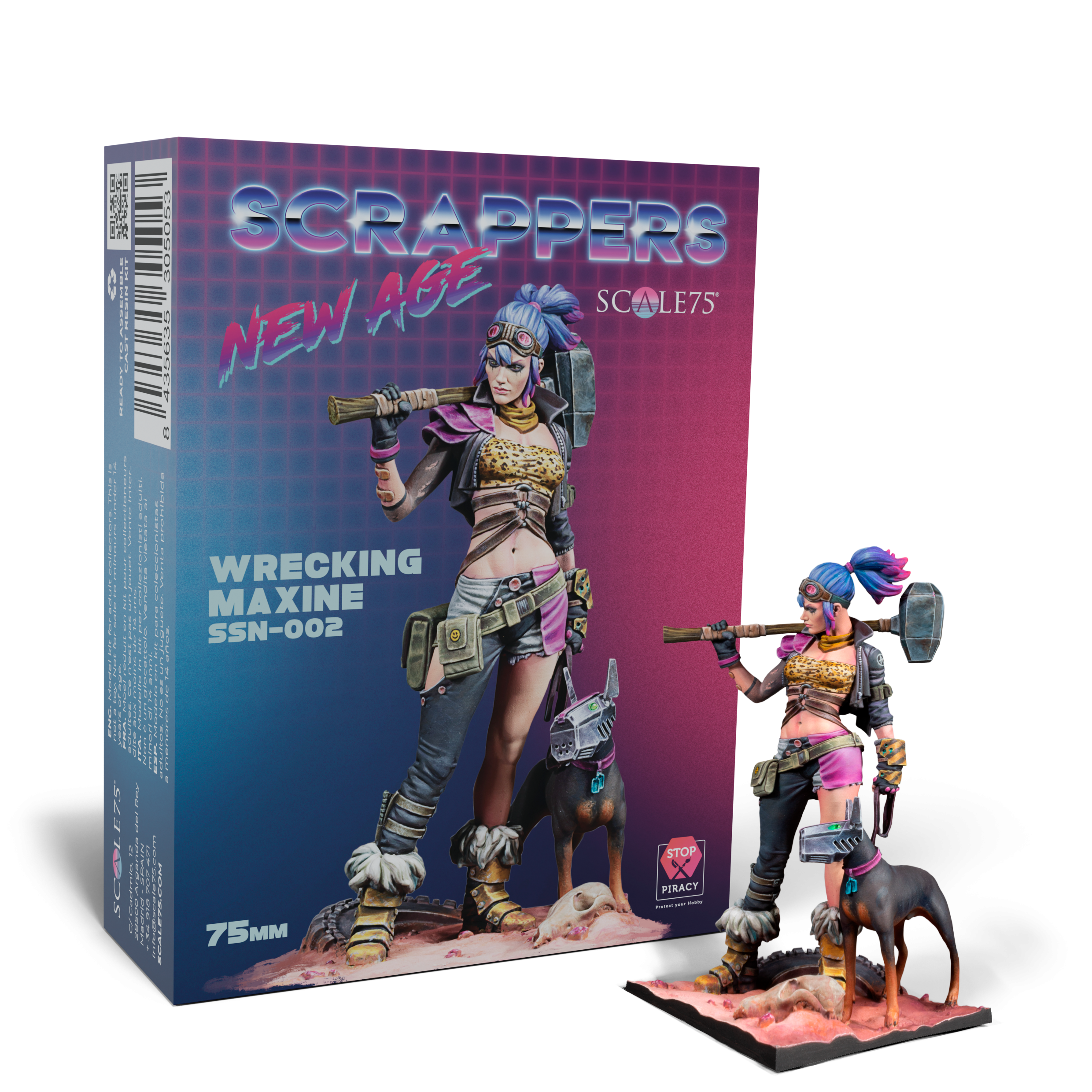 scale75-pack-ready-painter-one-wrecking-maxine-coffret image 3