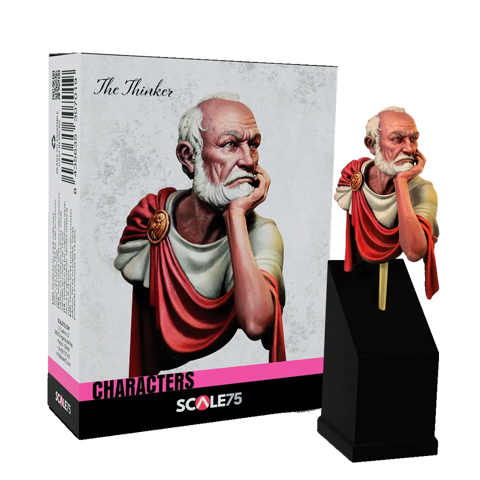 scale75-characters-the-thinker-figurine-r-sine-1-10-non-peinte image 1