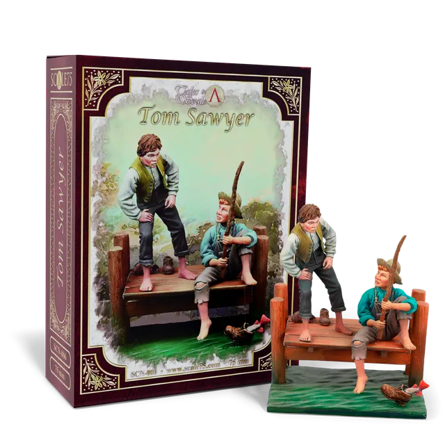 scale75-characters-tom-sawyer-figurine-m-tal-75-mm-non-peinte image 1