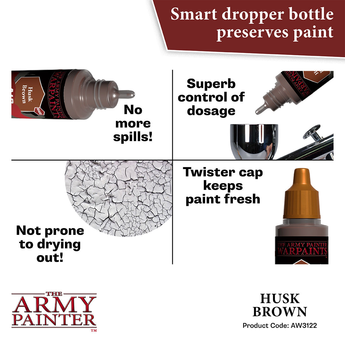 the-army-painter-warpaints-air-peinture-husk-brown-marron-18-ml image 5