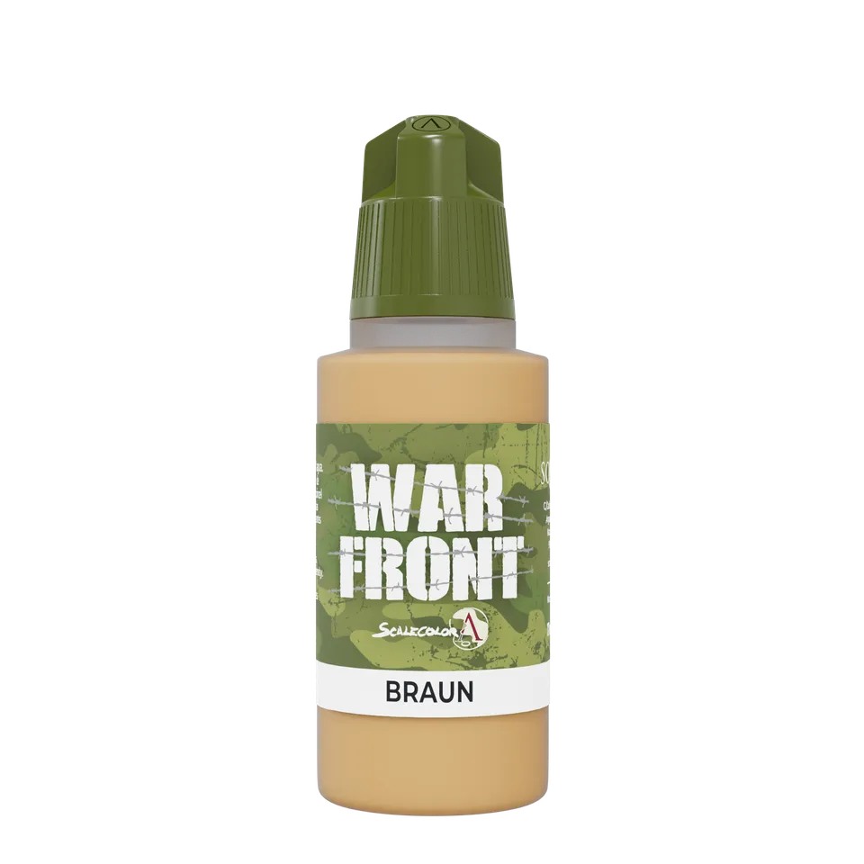 scale75-warfront-braun-peinture-acrylique-mate-17-ml-marron image 1