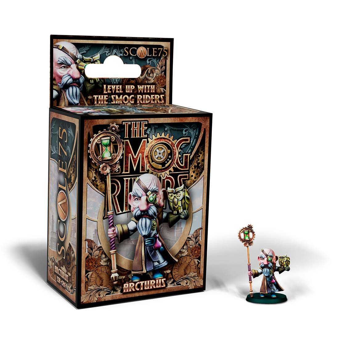scale75-the-smog-riders-arcturus-figurine-chibi-non-peinte image 1