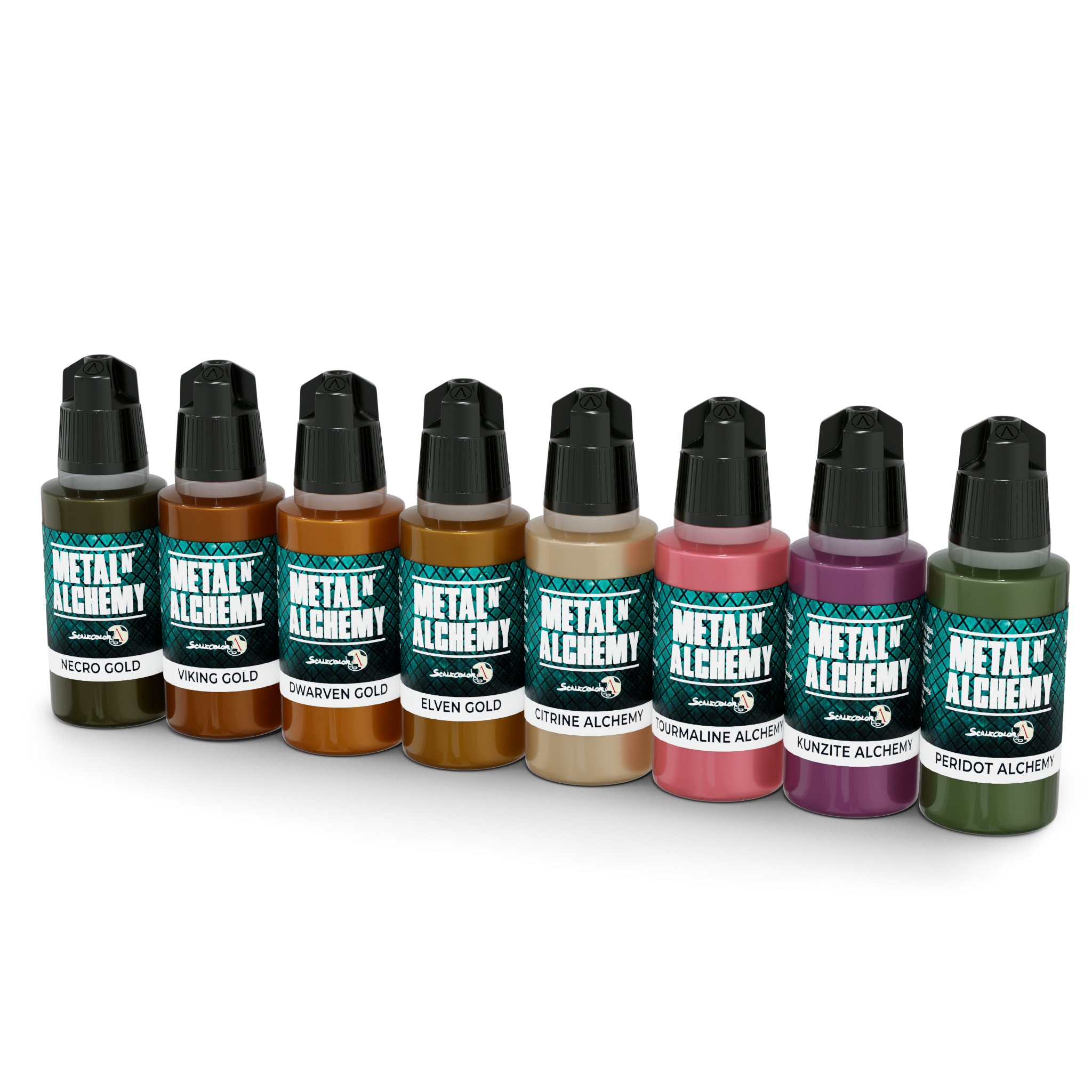 scale75-metal-n-alchemy-golden-set-peinture-m-tallique-dor-e image 2