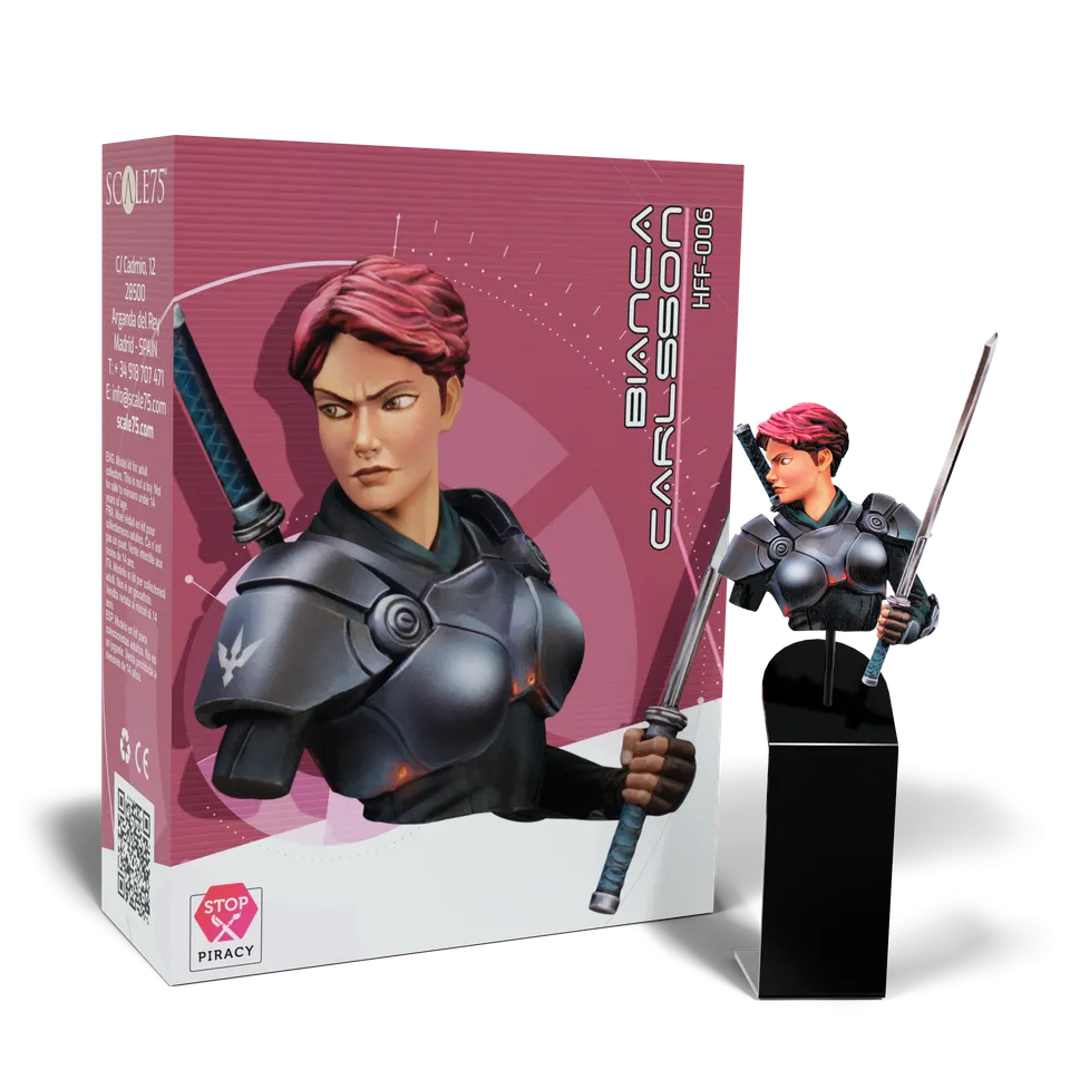 scale75-characters-bianca-carlsson-figurine-sci-fi-peindre image 1