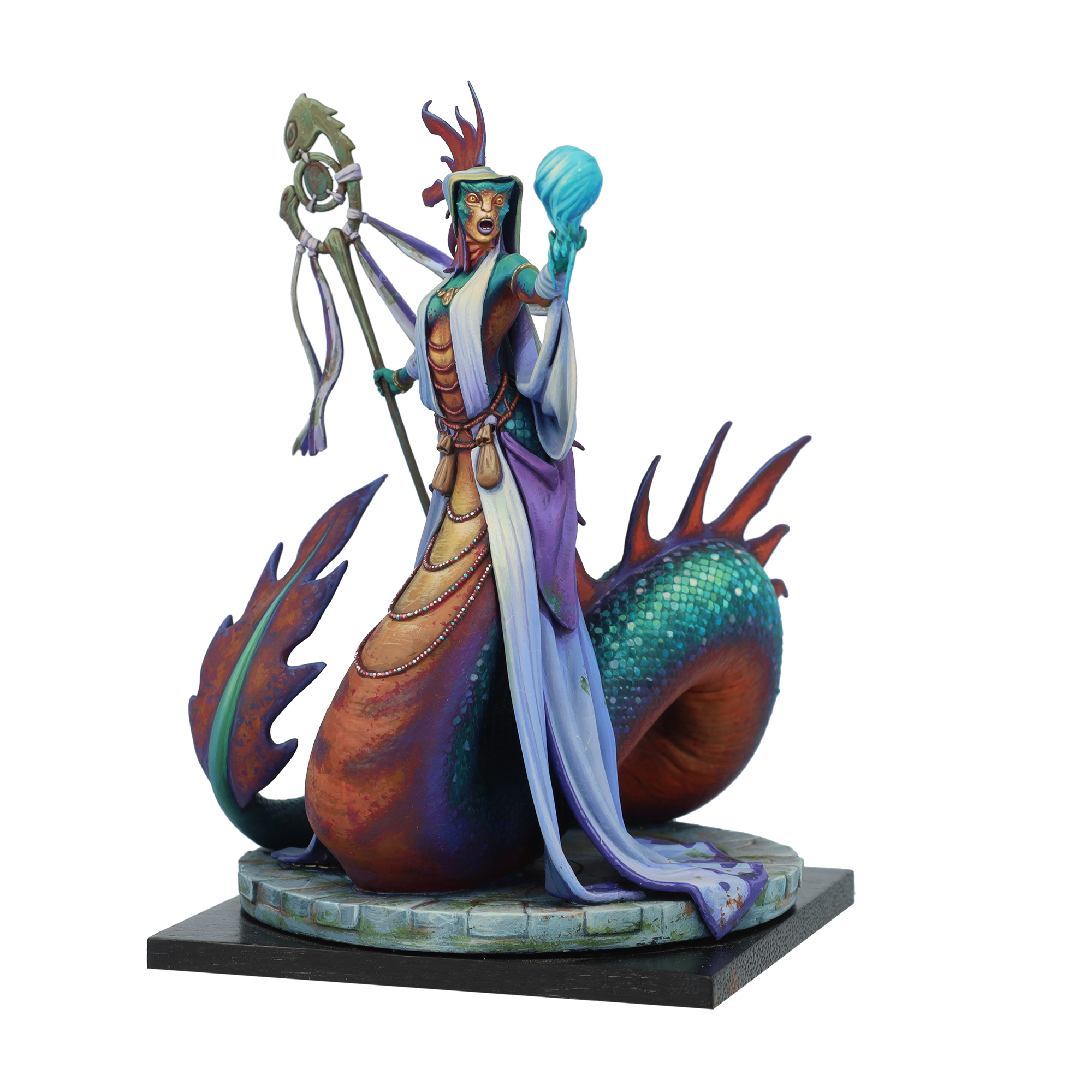 scale75-zodiac-pisces-figurine-r-sine-fantasy-poissons-non-peinte image 4
