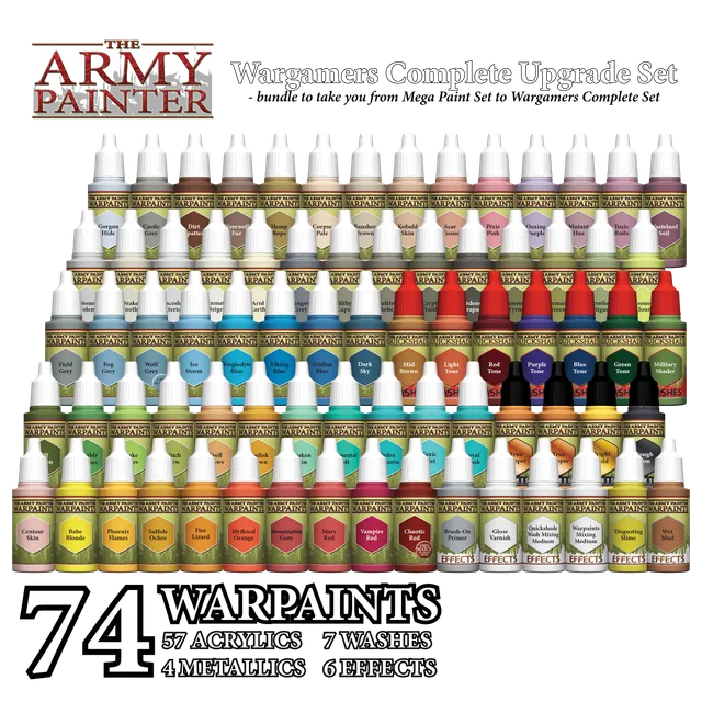 the-army-painter-wargamers-complete-upgrade-set-peinture-74-pots image 1