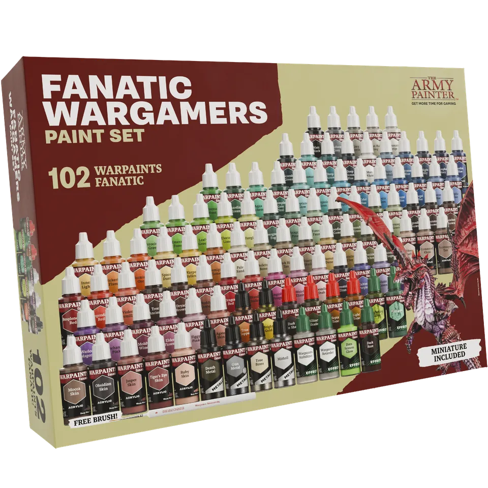 the-army-painter-fanatic-wargamers-paint-set-coffret-102-peintures image 1