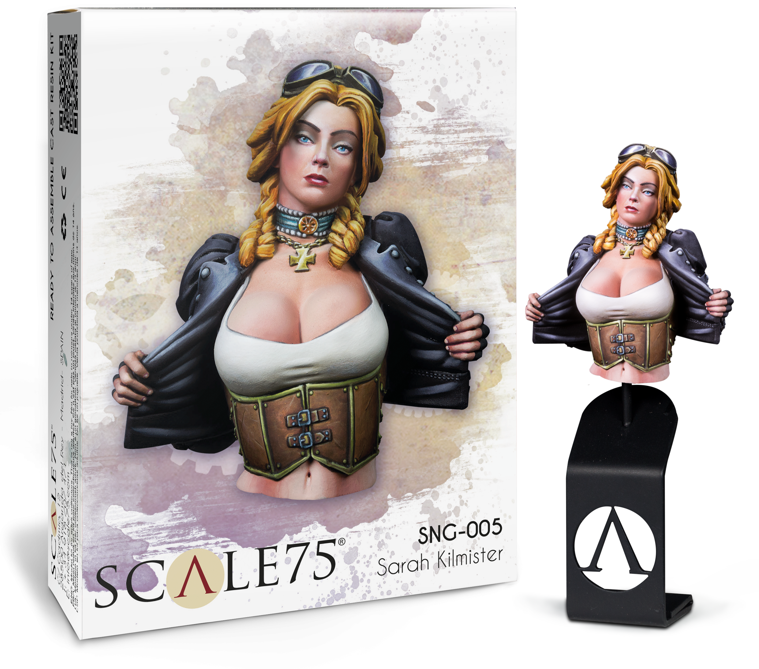 scale75-characters-sarah-kilmister-figurine-r-sine-1-10 image 1