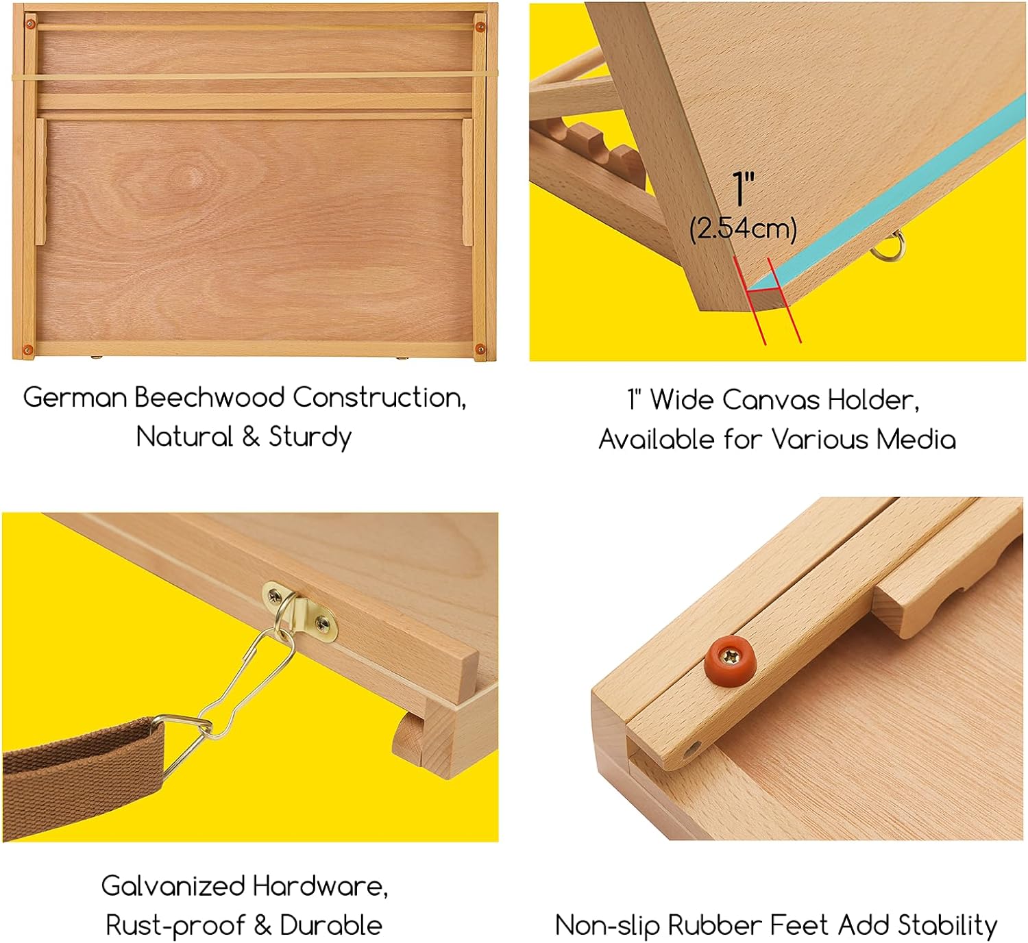 meeden-a2-chevalet-de-table-bois-h-tre-grand-format image 7