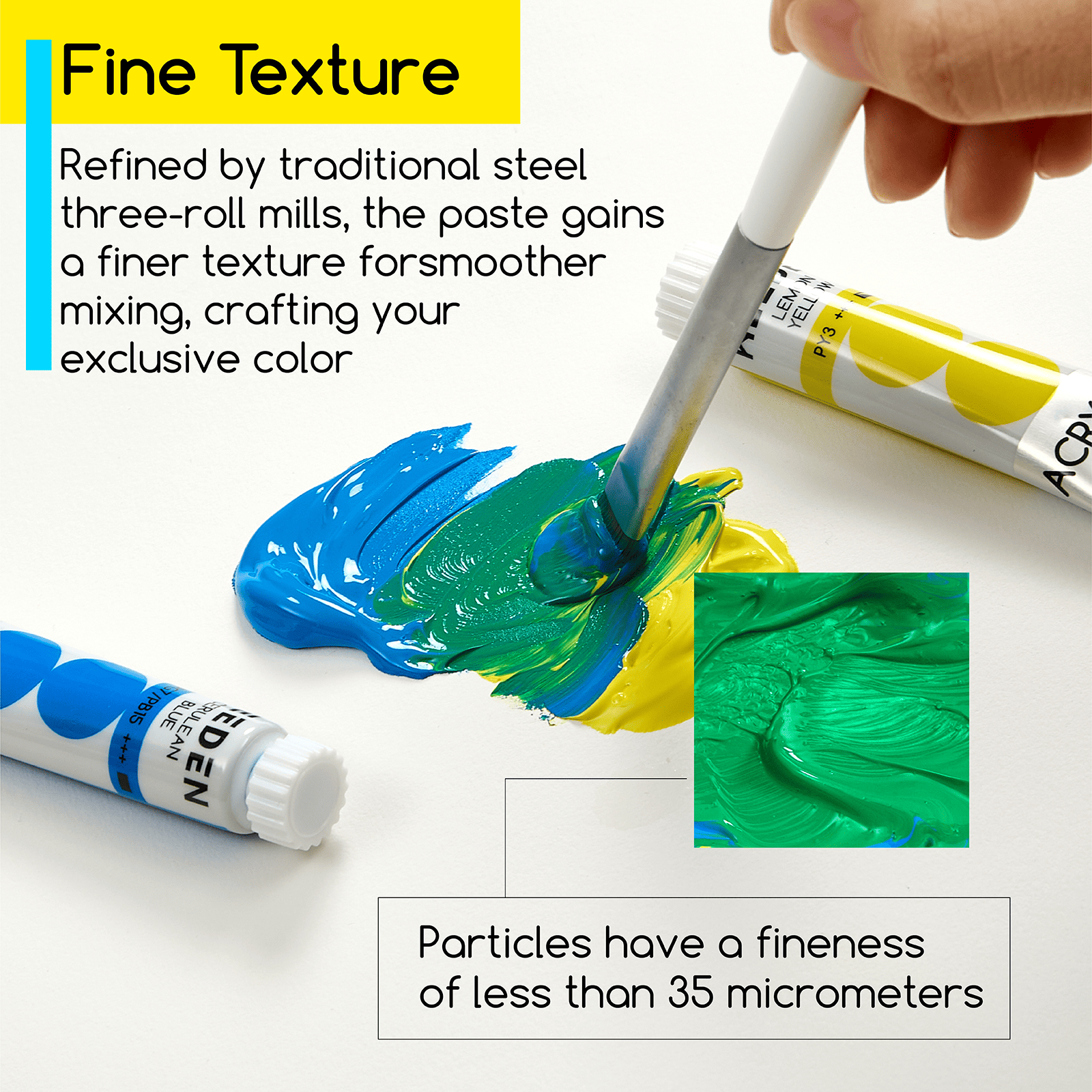 meeden-acrylic-paint-peinture-acrylique-24-tubes-12-ml-multicolore image 5
