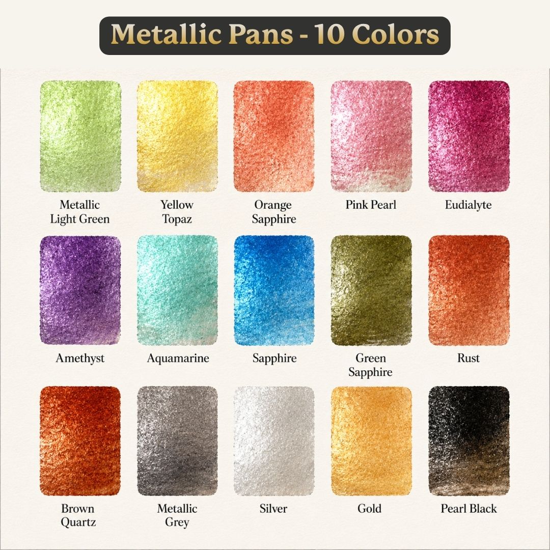 viviva-watercolor-pans-aquarelle-m-tallique-15-couleurs image 7