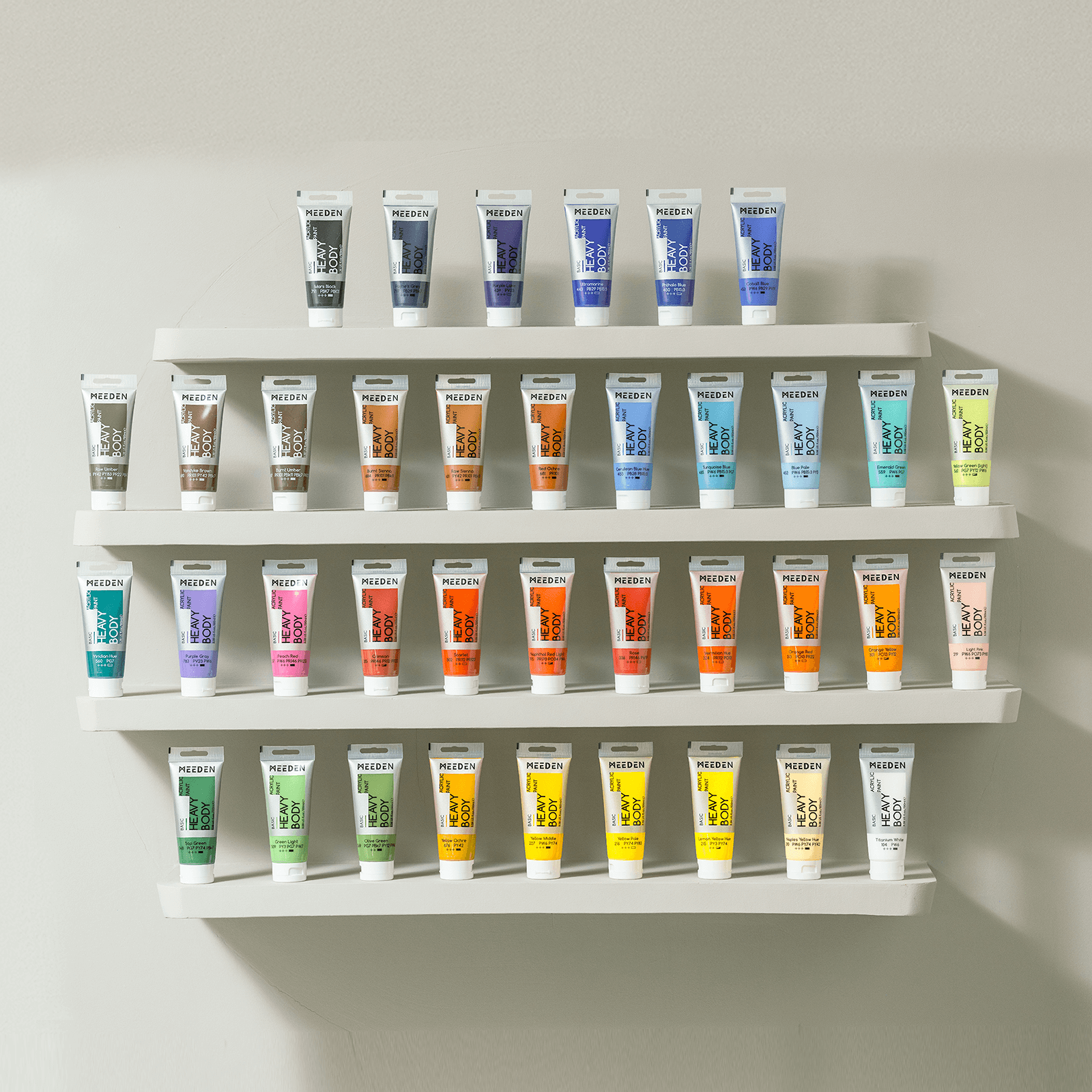 meeden-acrylic-paint-set-40-tubes-100ml-peinture-acrylique image 7