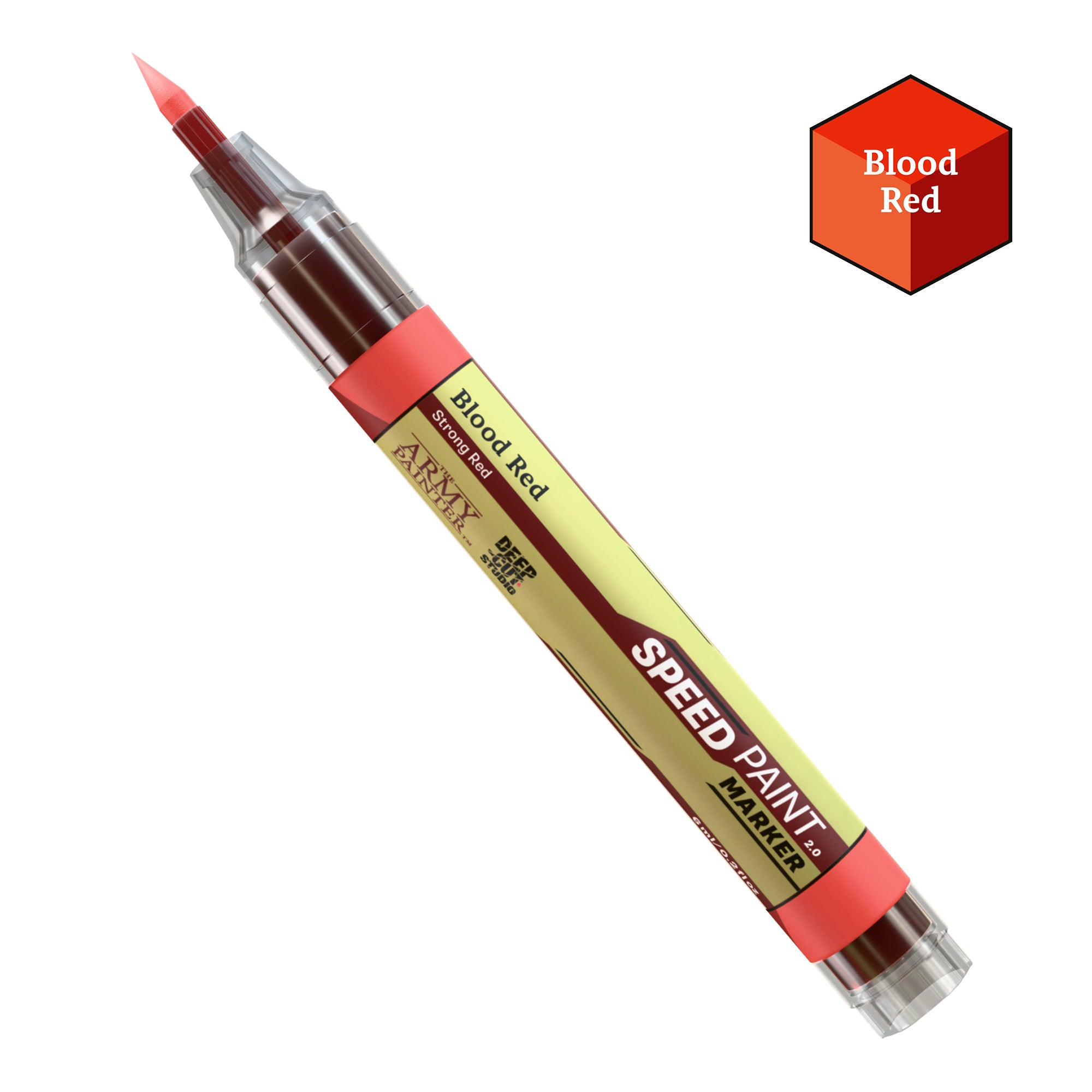 the-army-painter-speedpaint-marker-blood-red-feutre-rouge image 1