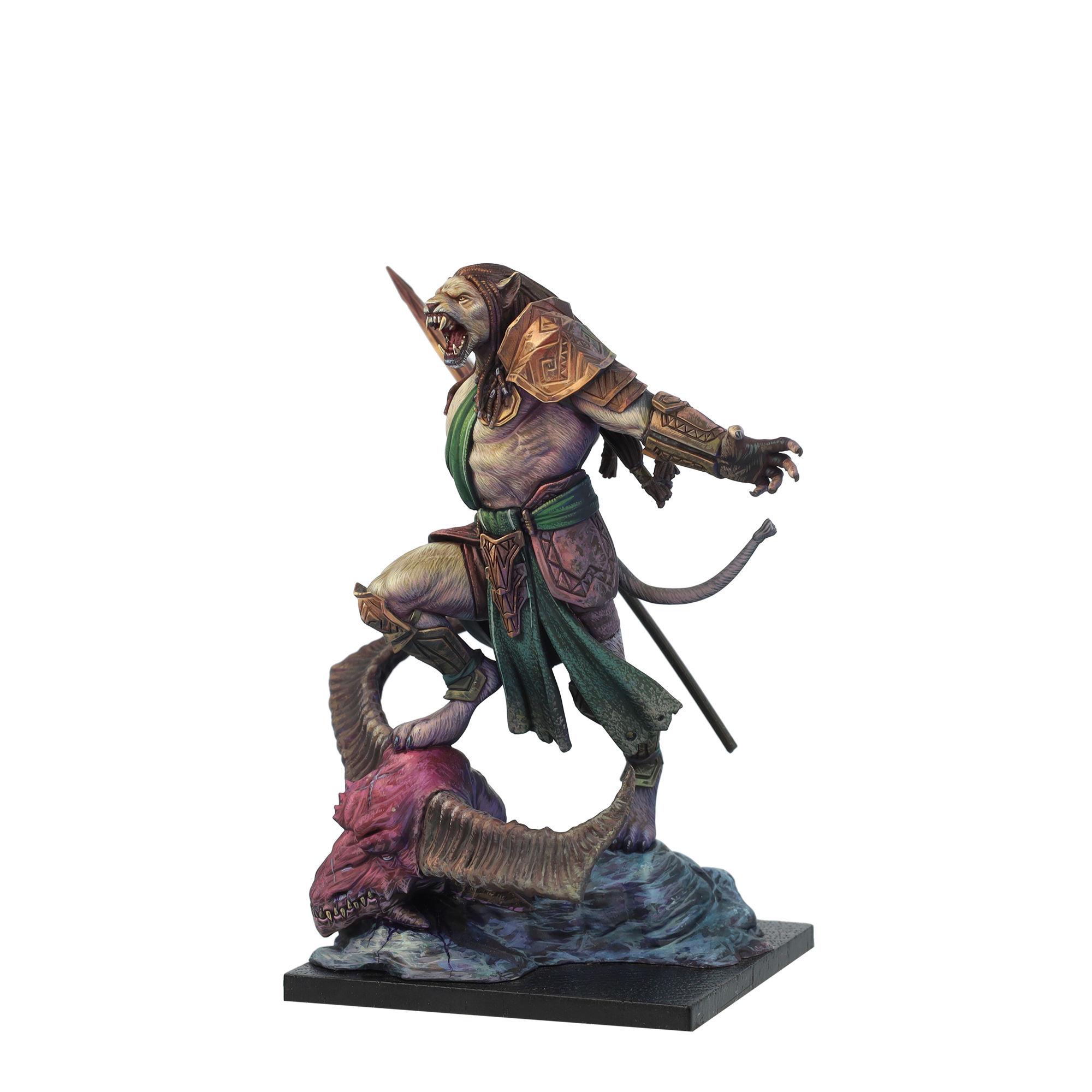 scale75-zodiac-mystic-signs-leo-figurine-lion-non-peinte image 4