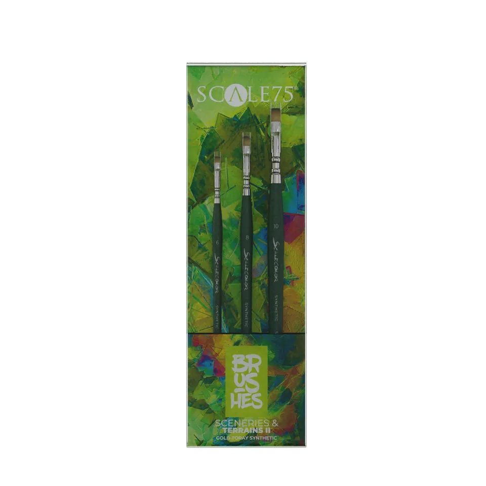 scale75-environments-sceneries-terrains-ii-pinceaux-d-cor image 1
