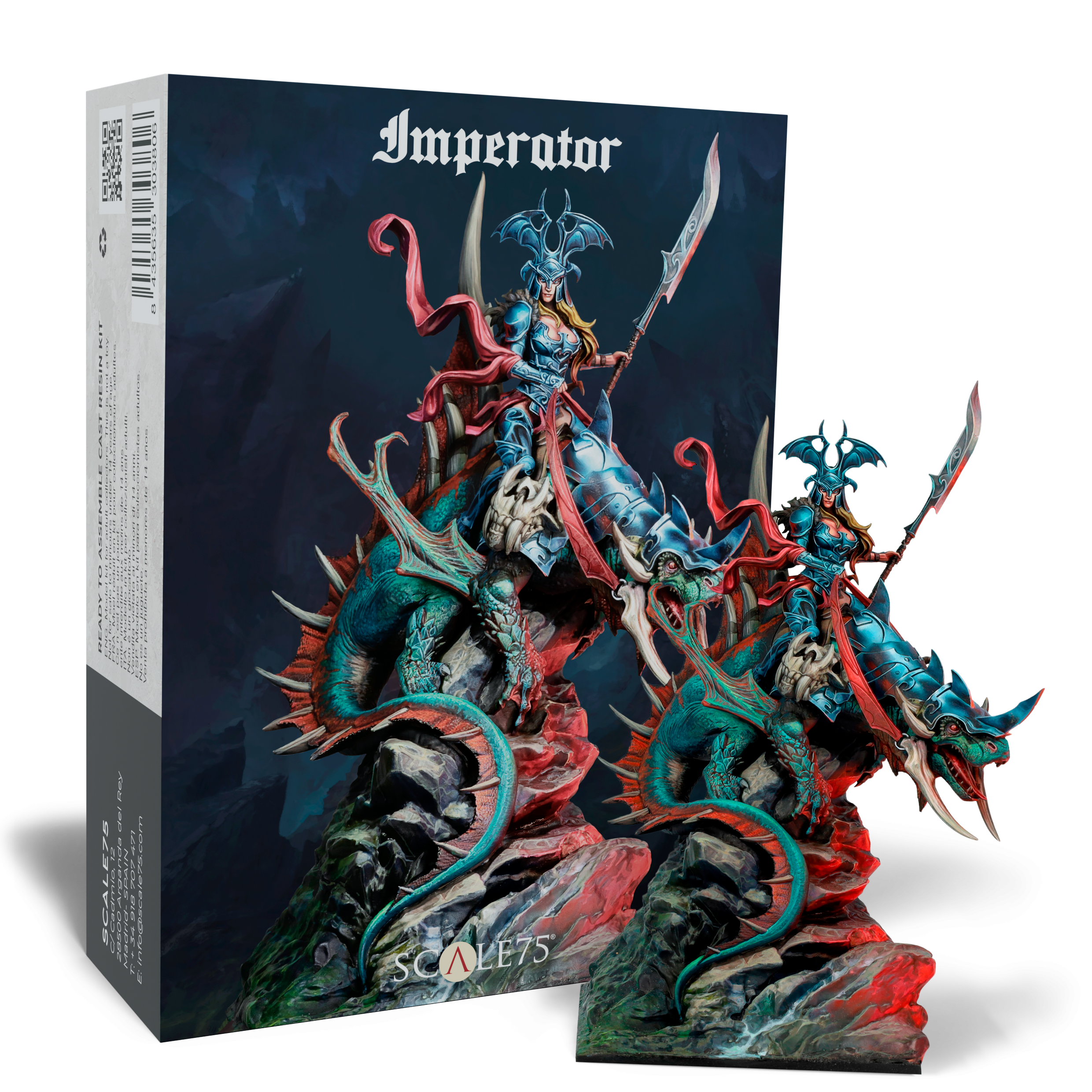 scale75-aeternum-imperator-figurine-75mm-r-sine-non-peinte-dragon image 1