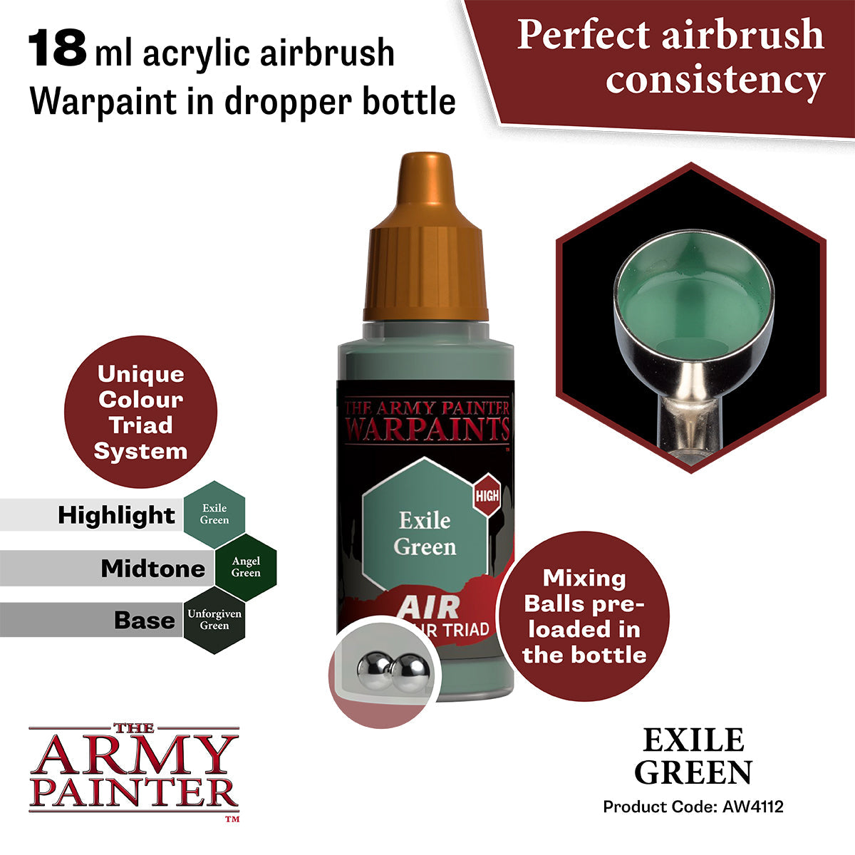 the-army-painter-warpaints-air-exile-green-peinture-a-rographe-18-ml image 2