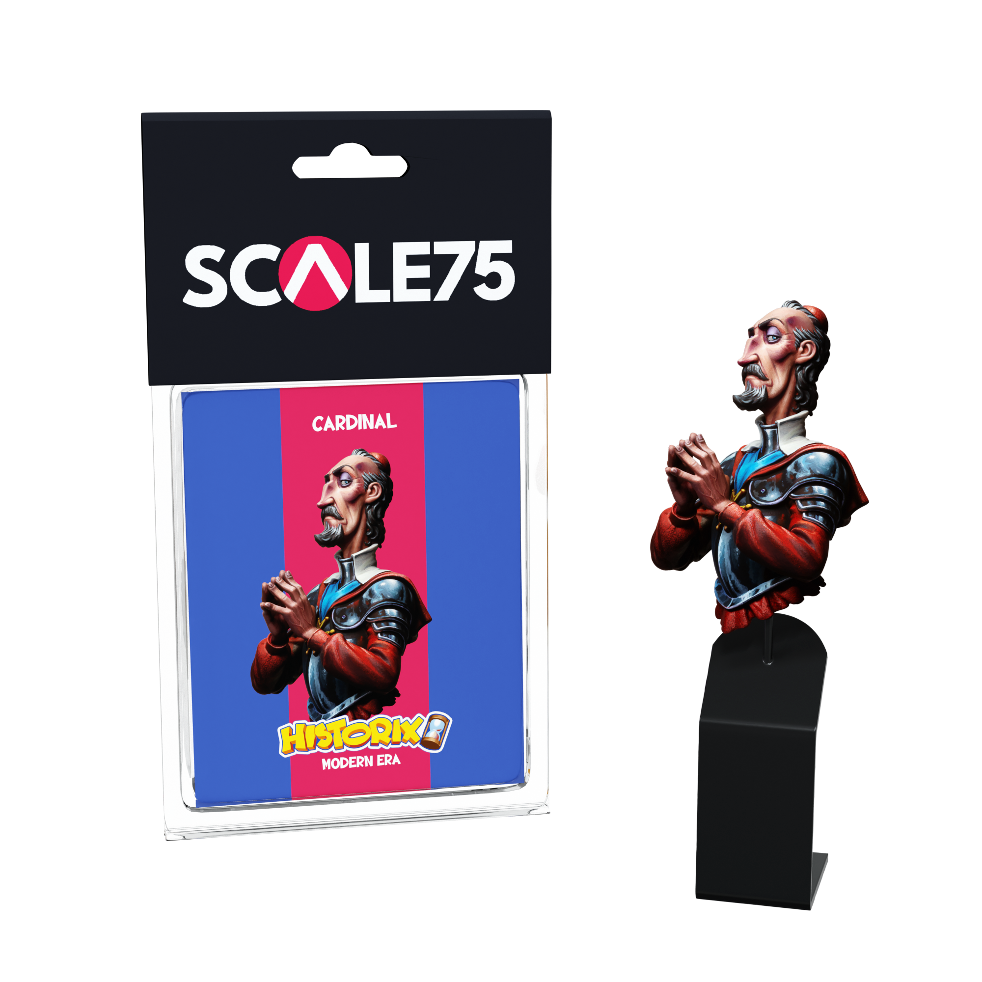 scale75-characters-cardinal-buste-r-sine-1-12-non-peint image 1