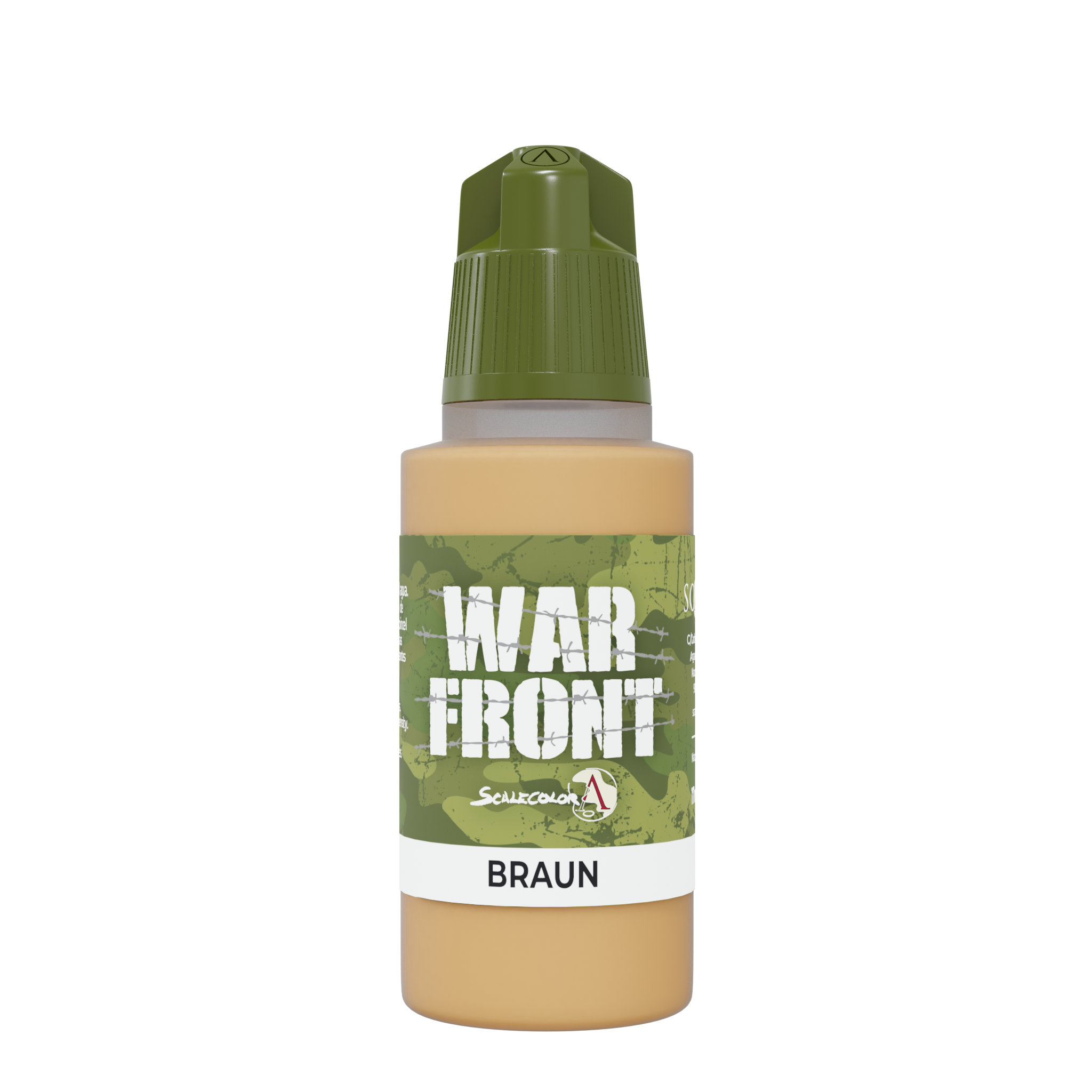 scale75-warfront-braun-peinture-acrylique-mate-17-ml-marron image 1