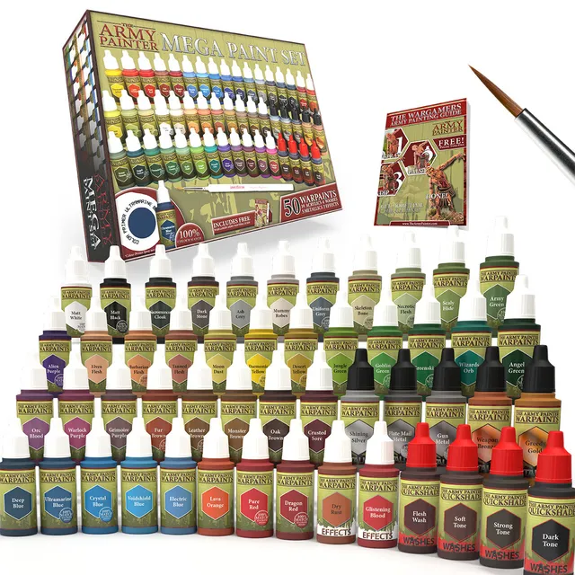 the-army-painter-warpaints-mega-paint-set-coffret-50-peintures image 1