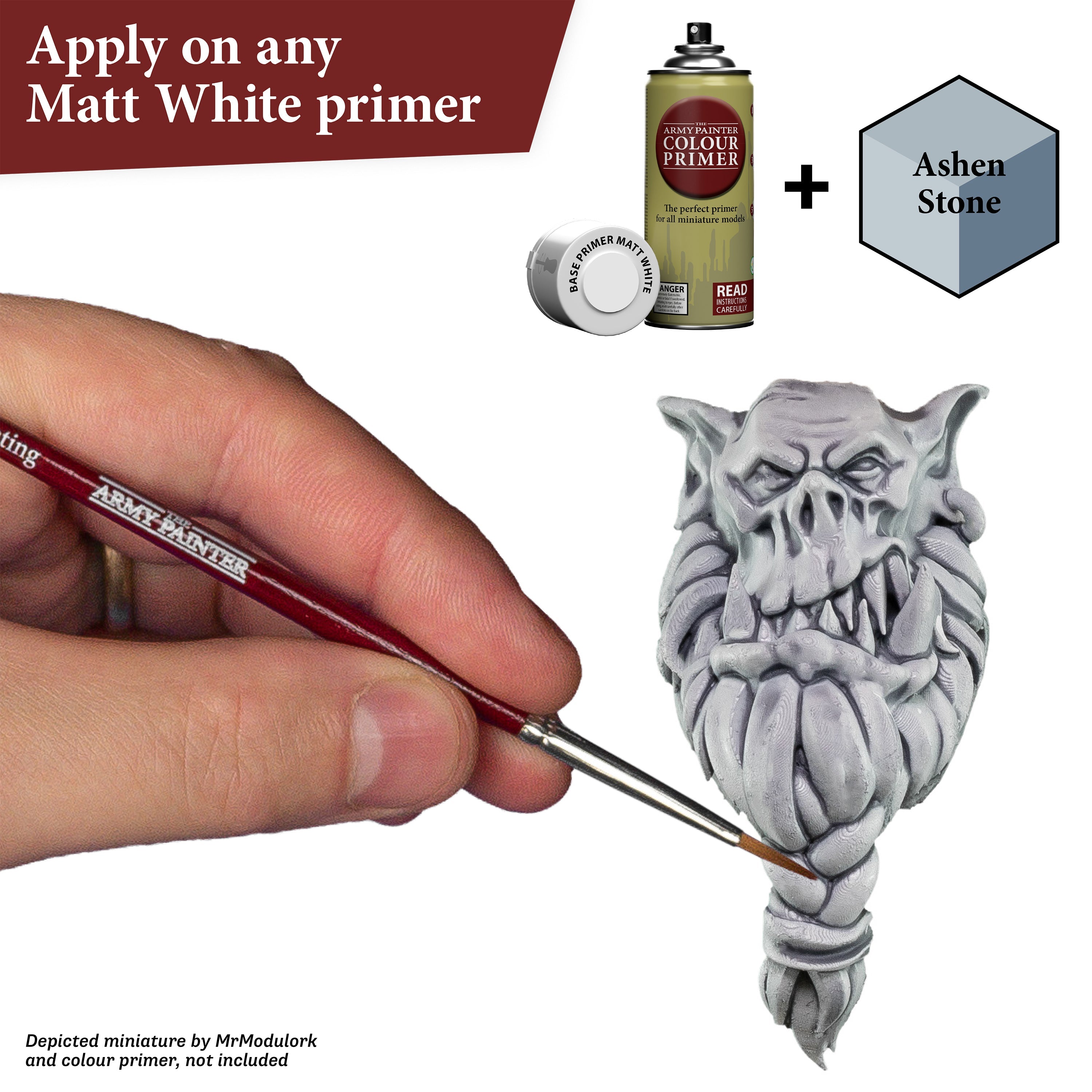 army-painter-speedpaint-ashen-stone-peinture-grise-18ml image 2