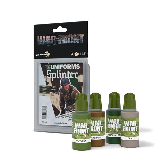 scale75-warfront-splinter-peinture-set-camouflage-4-pcs image 1