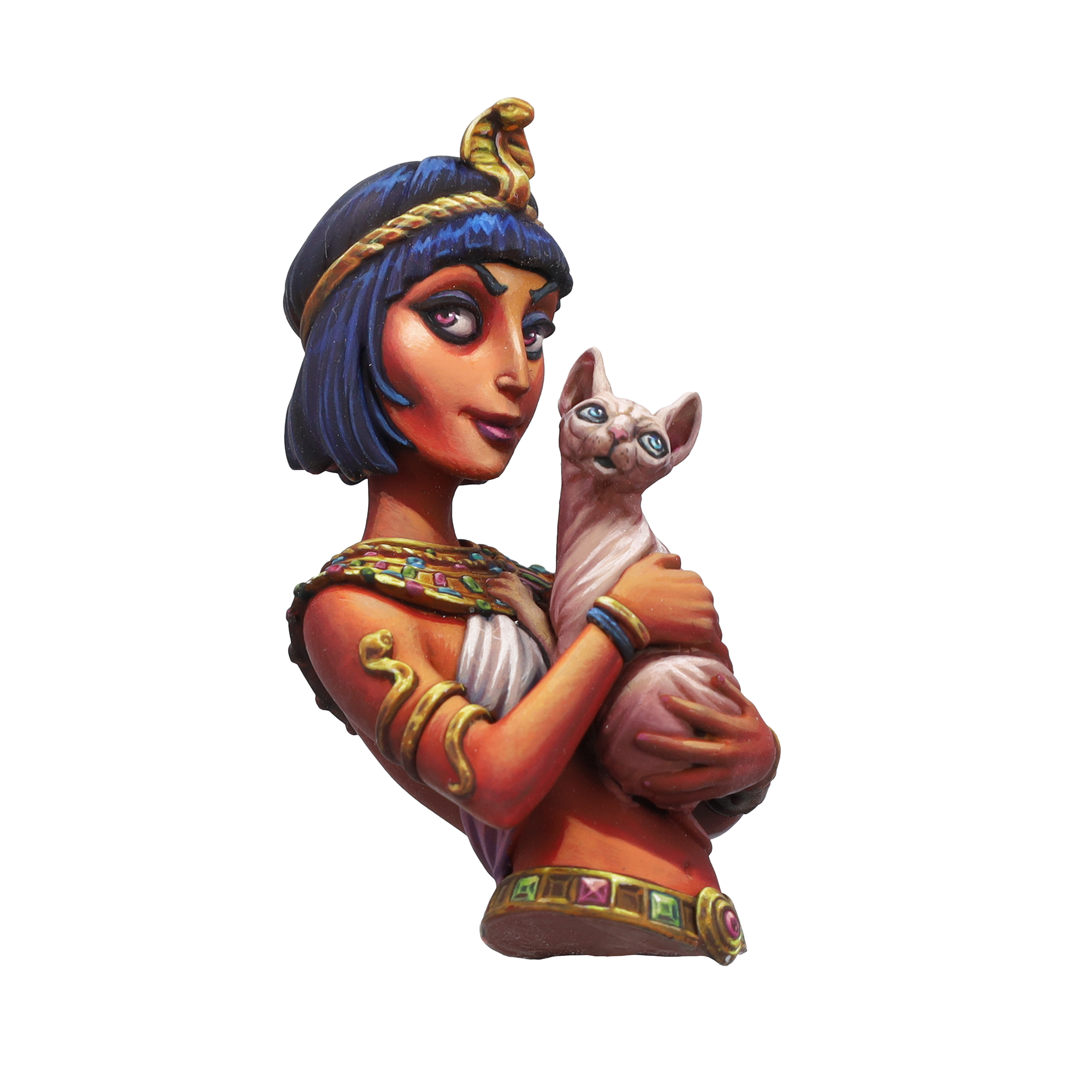 scale75-rome-queen-of-the-nile-buste-1-12-non-peint-r-sine image 4