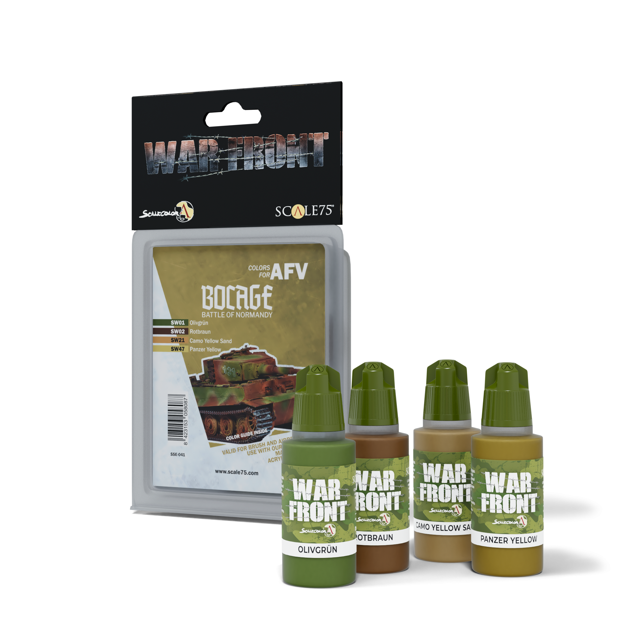 scale75-warfront-bocage-battle-of-normandy-set-4-peintures image 1