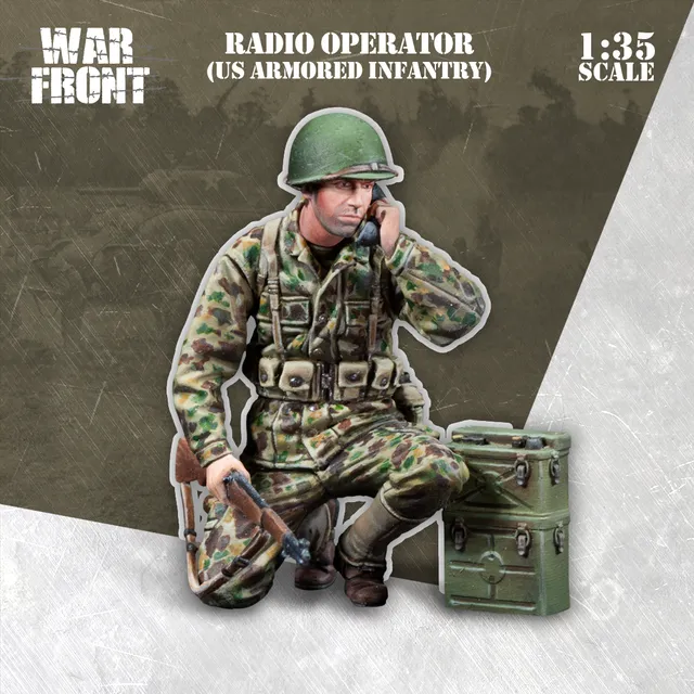 scale75-models-radio-operator-us-armored-figurine-1-35-non-peinte image 1