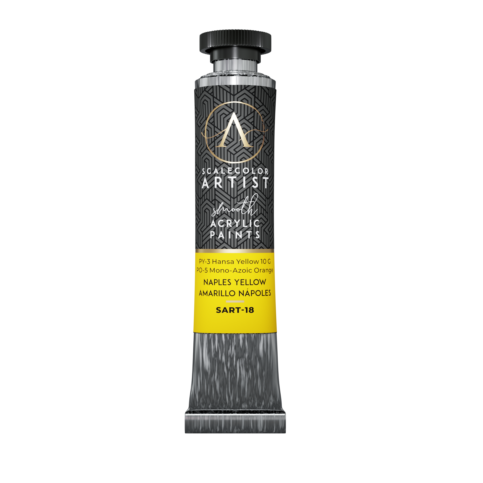scale75-scalecolor-artist-yellow-naples-peinture-20ml image 1