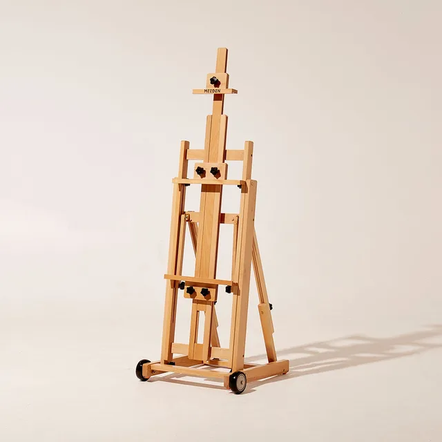 meeden-floor-easels-w14-chevalet-bois-h-tre-roulettes image 1