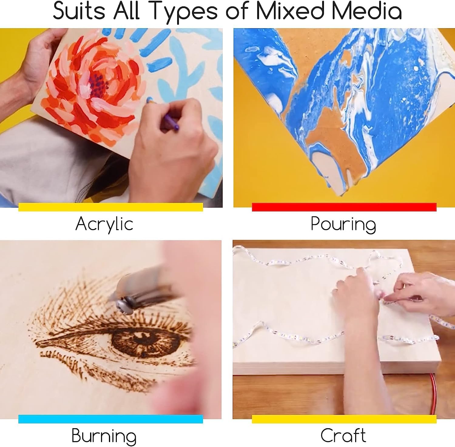 meeden-canvas-panneau-bois-bouleau-3-4-lot-multi-formats image 3
