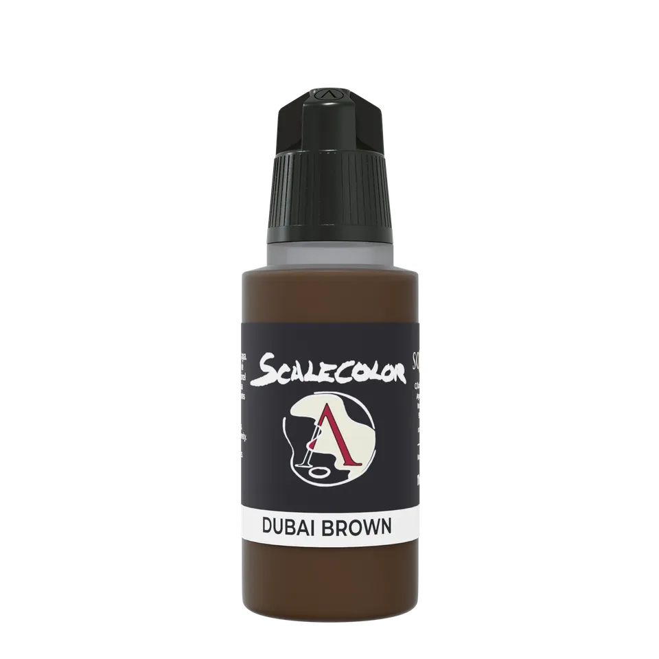 scale75-scalecolor-dubai-brown-peinture-acrylique-17-ml-marron-mat image 1