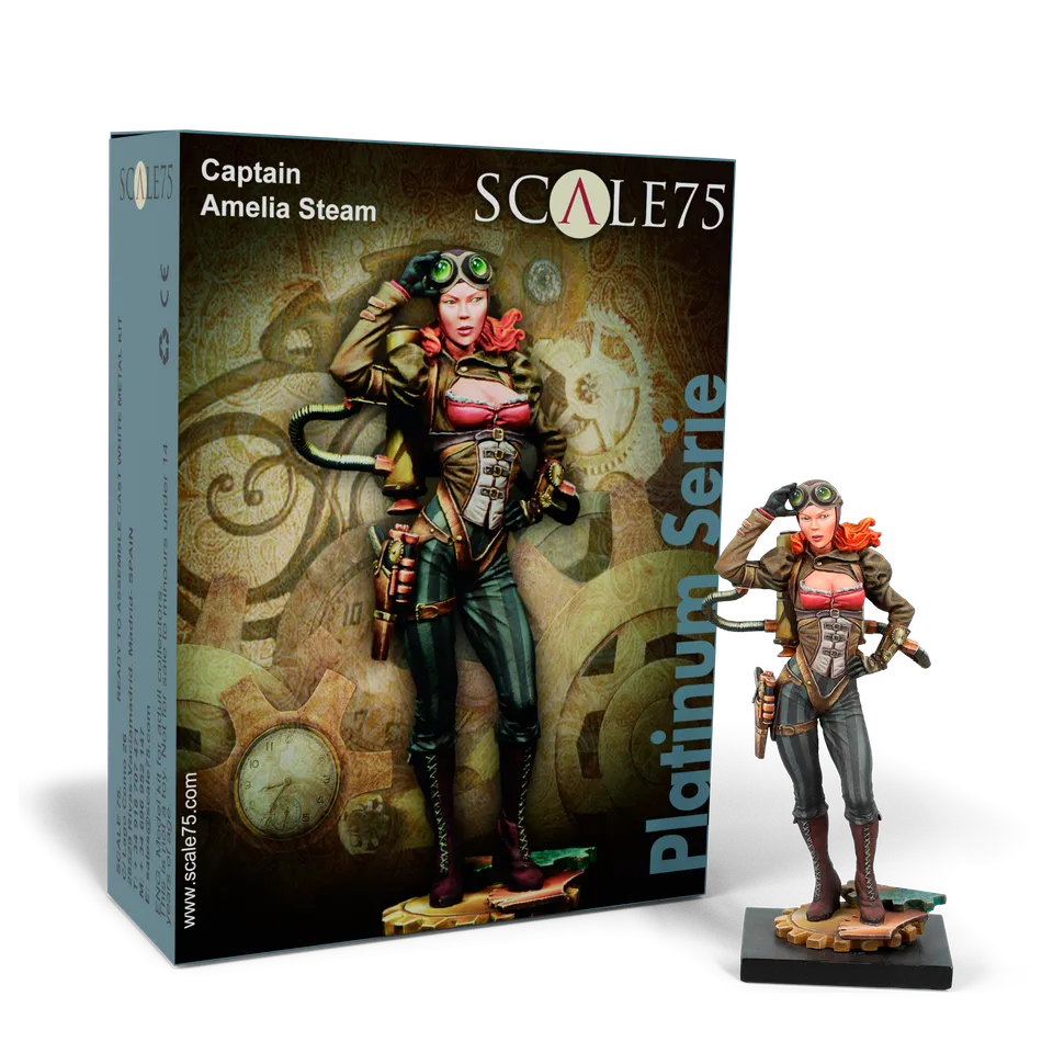 scale75-captain-amelia-steam-figurine-75-mm-m-tal image 1