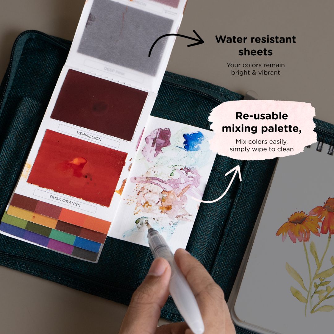 viviva-travel-kits-jute-travel-paint-kit-a6-aquarelle-16-couleurs image 6