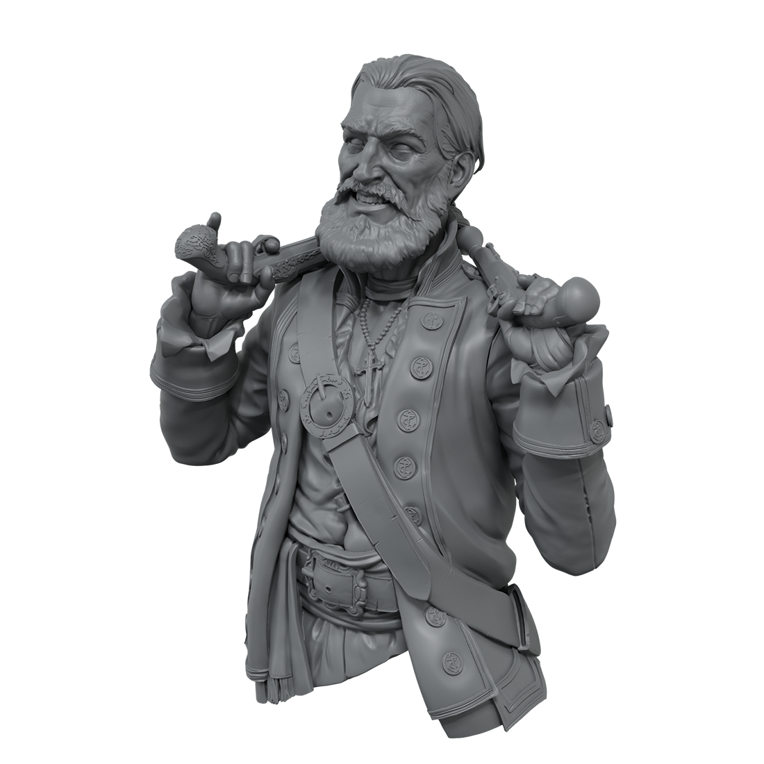 scale75-characters-elliott-lucky-shot-manyard-buste-1-10-r-sine image 2