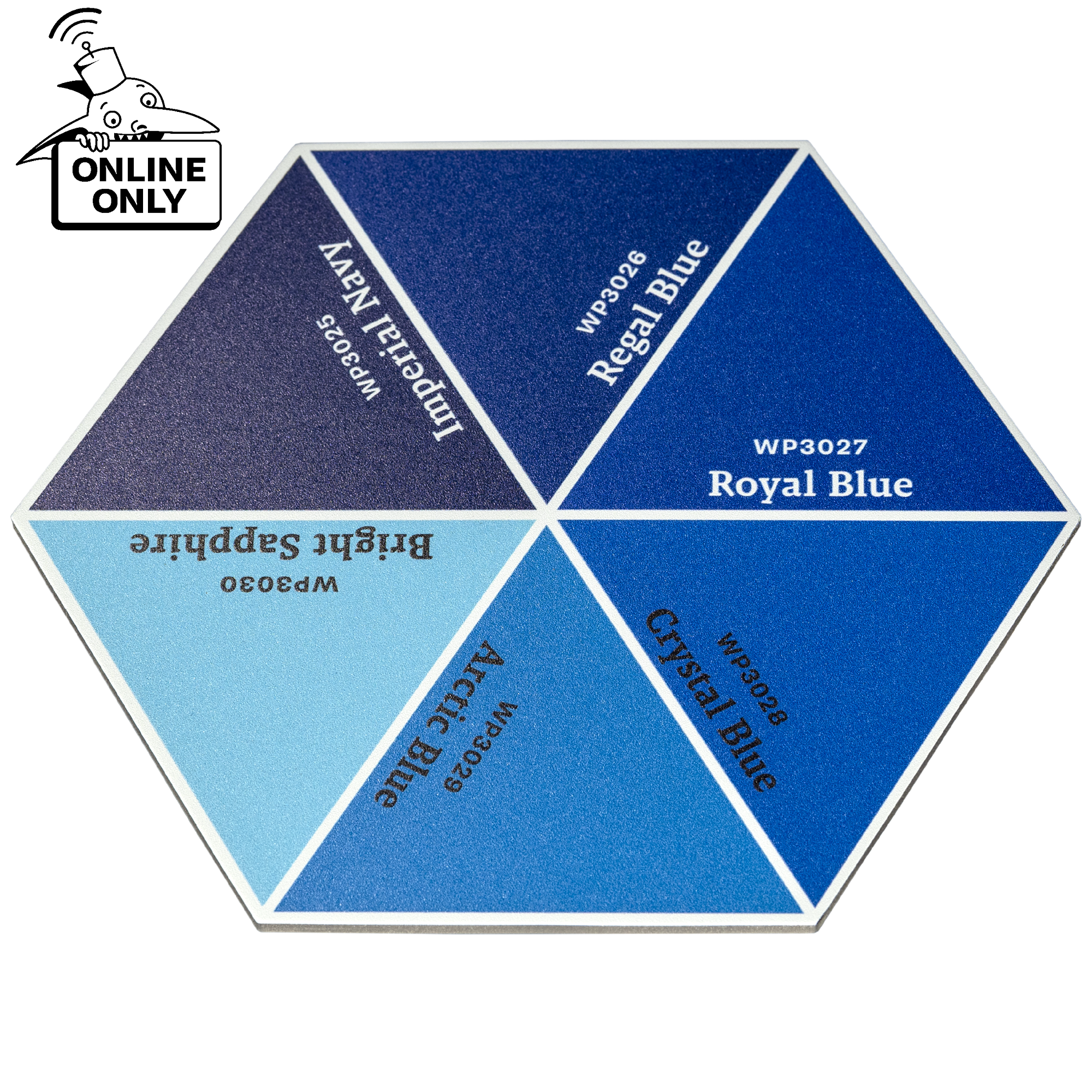 the-army-painter-hex-cutting-mat-tapis-de-d-coupe-vivid-blues image 1