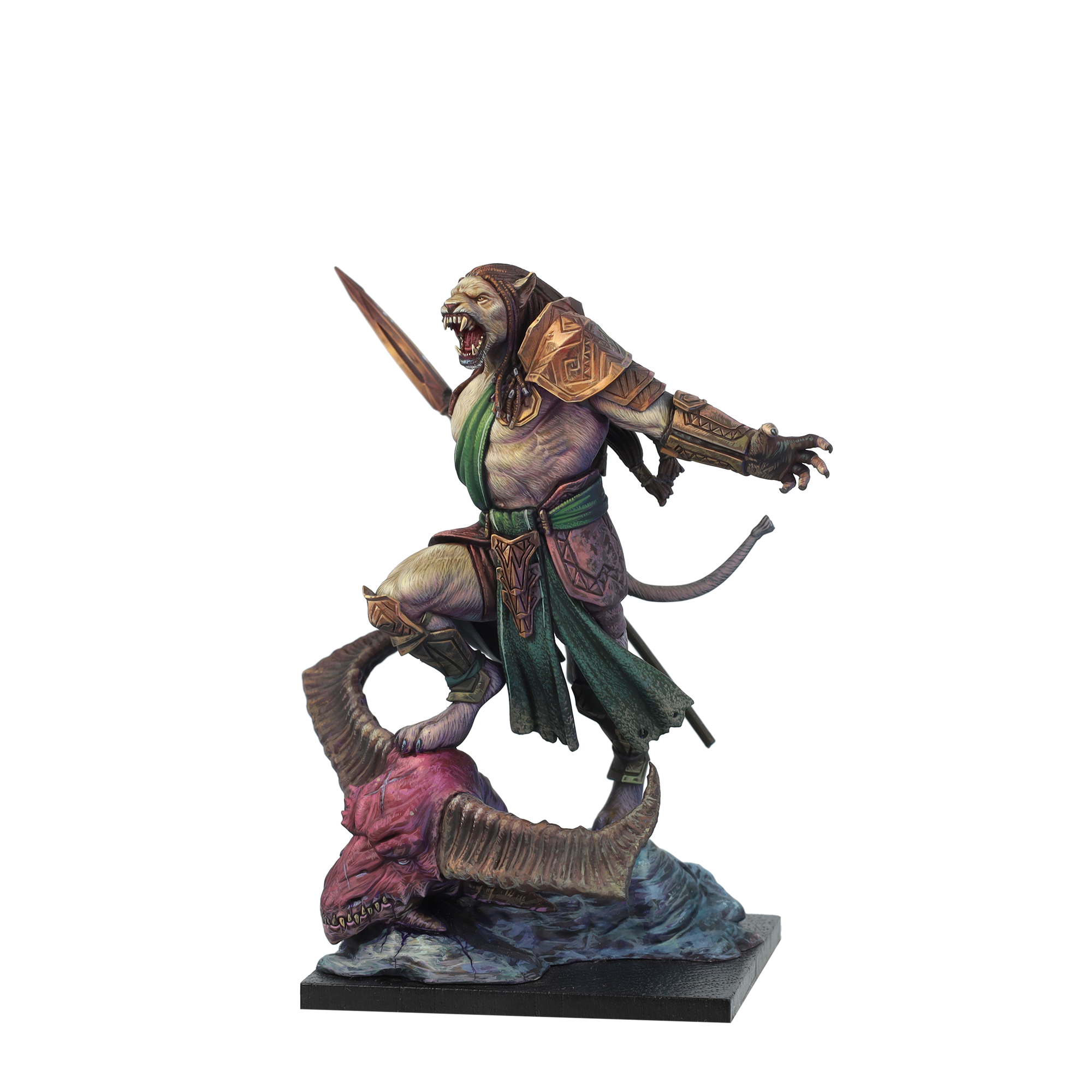 scale75-zodiac-mystic-signs-leo-figurine-lion-non-peinte image 3