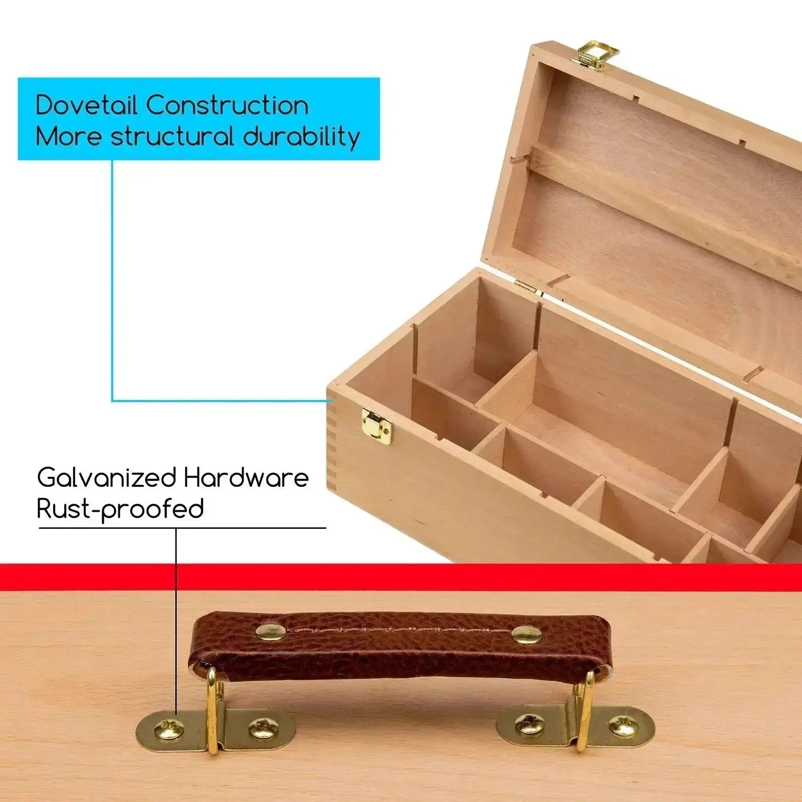 meeden-boite-rangement-bois-h-tre-double-casier-poign-e image 5