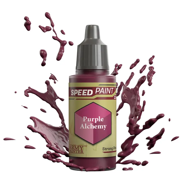 the-army-painter-speedpaint-purple-alchemy-peinture-violette-18ml image 1