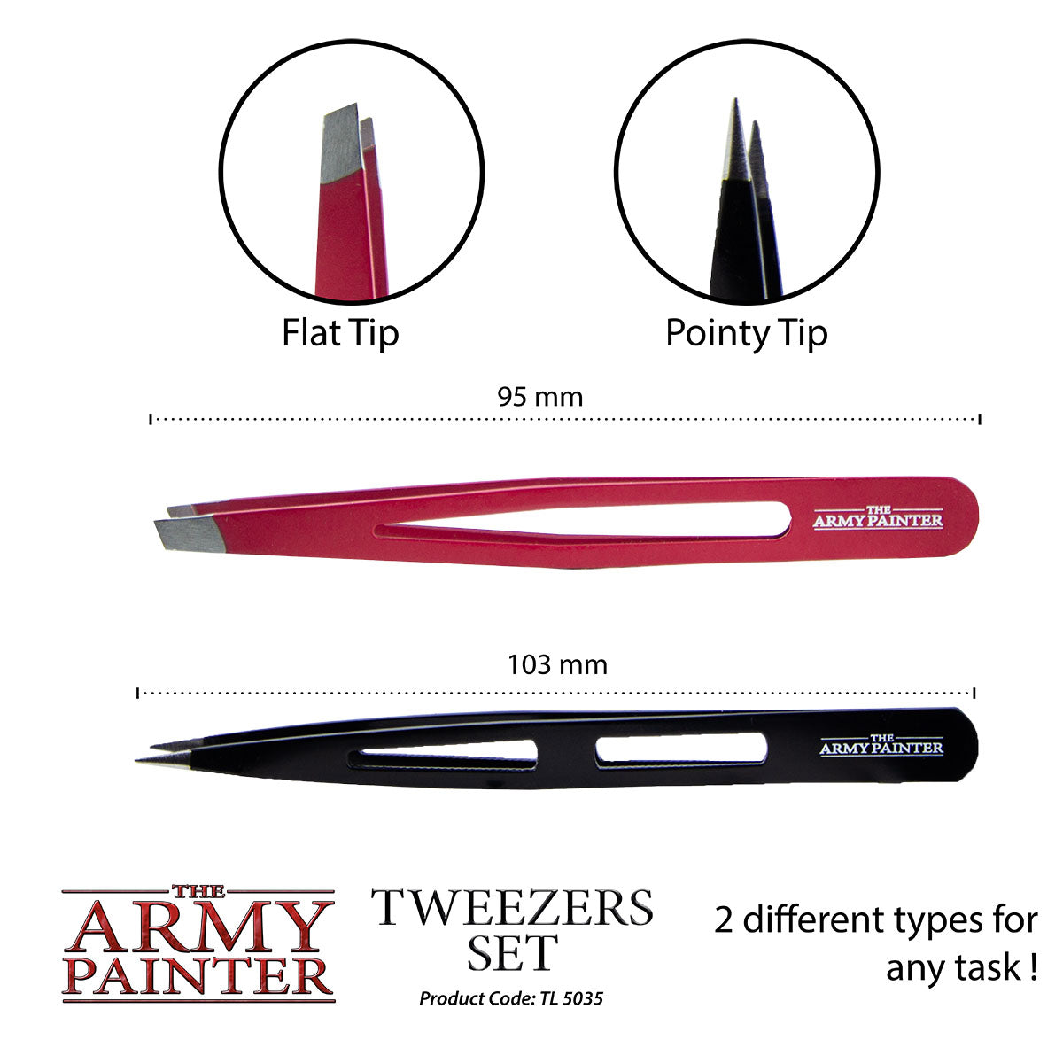 the-army-painter-tweezers-set-pince-pr-cision-2-pi-ces image 2