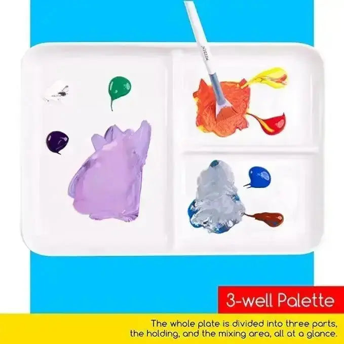 meeden-palettes-palette-c-ramique-3-godets-25x18-cm-blanc image 4
