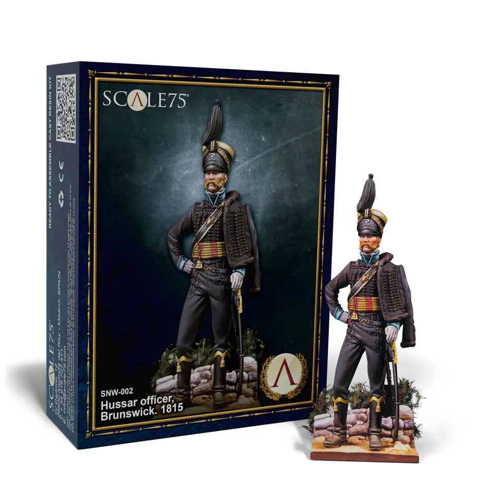 scale75-napoleonic-hussar-brunswick-1815-figurine-75mm-r-sine image 1