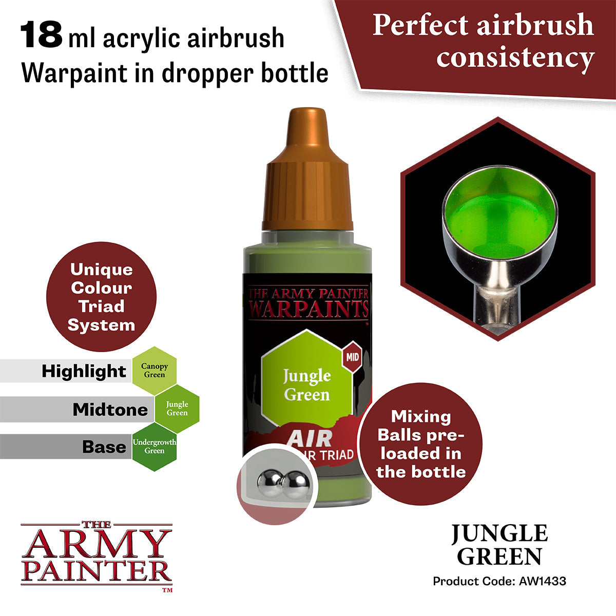 the-army-painter-warpaints-air-jungle-green-peinture-a-rographe-vert image 2