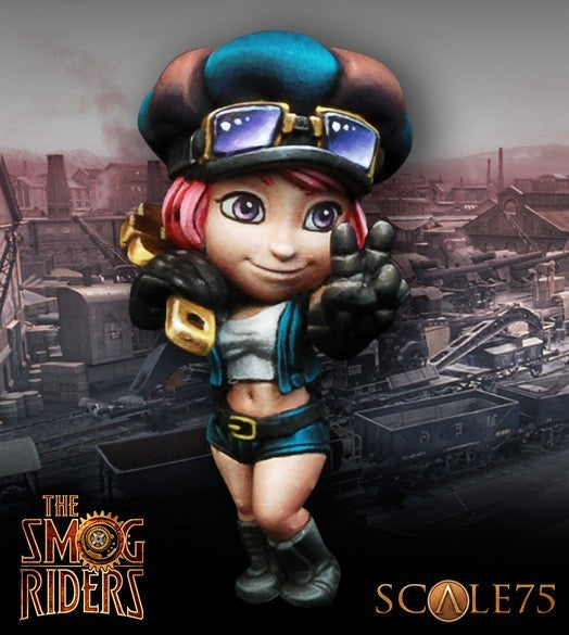 scale75-the-smog-riders-patty-wrench-figurine-35mm image 2
